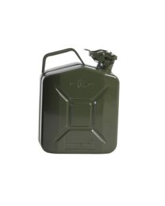 Jerrycan voor benzine, metaal groen 5L